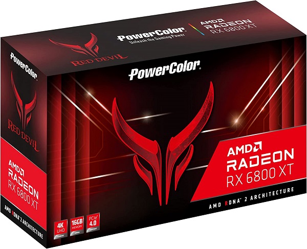 Powercolor Red Dragon Radeon RX 6800 XT 16GB 256Bit